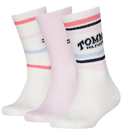 Tommy Hilfiger Socks - 3-Pack - Pink