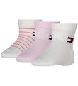 Tommy Hilfiger Socks - 3-Pack - Pink