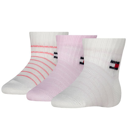 Tommy Hilfiger Socks - 3-Pack - Pink