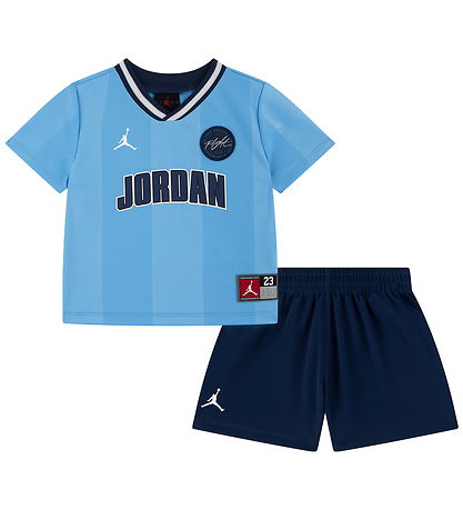 Jordan Set - T-Shirt/Shorts - Midnight Marine/Bleu Clair