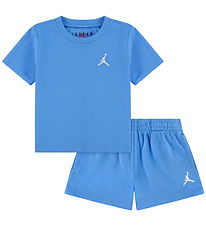 Jordan Set - T-shirt/Sweat Shorts - University Blue