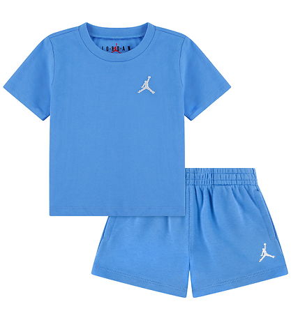 Jordan Set - T-shirt/Sweat Shorts - University Blue