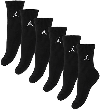 Jordan Socken - 6er-Pack - Crew - Schwarz