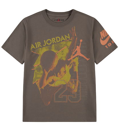 Jordan T-Shirt - Vintage - Olive Grey