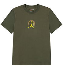 Jordan T-shirt - Broken - Cargo Khaki w. Print