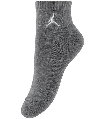 Jordan 양말 - 6개입 - 4분의 1 - 레드 짐/블랙