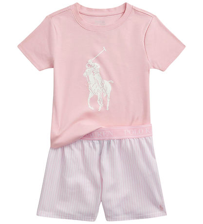 Polo Ralph Lauren Pyjamas - Vit/Carmel Rosa