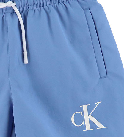 Calvin Klein Badeshorts - Provence Blue