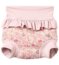 Wheat Badblöjor m. Volanger - Rita - Powder Blommor Anka Sjöman