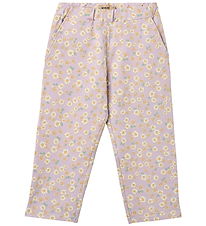Wheat Sweatpants - Elina - Lavender Daisies