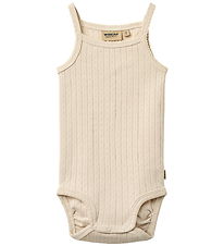 Wheat Bodysuit Sleeveless - Ellen - Almond Peach