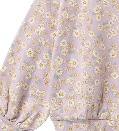 Wheat Sweatshirt - Lia - Lavender Gänseblümchen