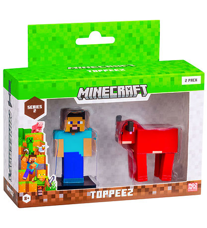 Minecraft Toy figure - 3D - 2-Pack - Assorted