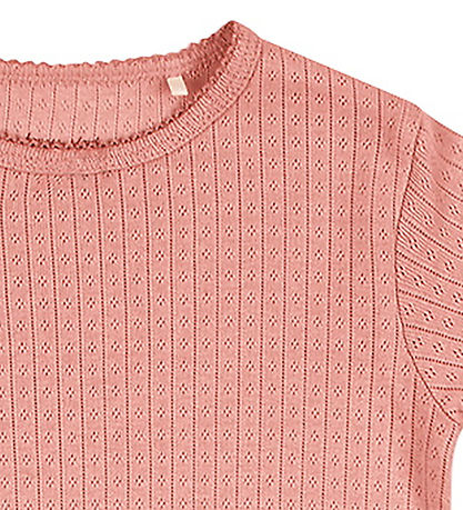 Konges Sløjd T-Shirt - Lochmuster - Minnie - Rosette