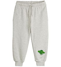 Mini Rodini Jogginghosen - Planet - Grey Melange