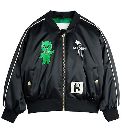 Mini Rodini Bomber Tray - United Aliens - Schwarz