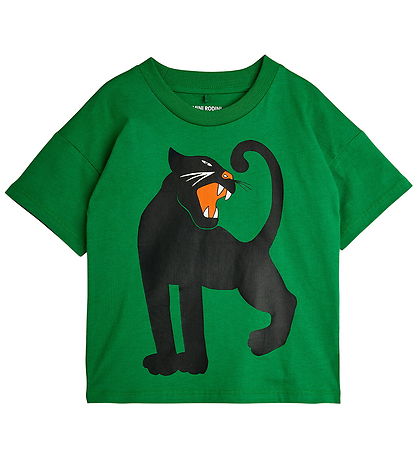Mini Rodini T-shirt - Panther - Green