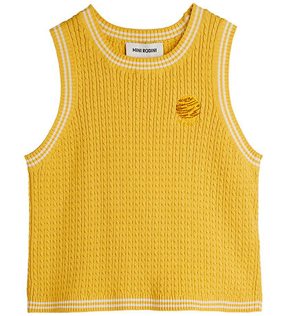Mini Rodini Tanktop - Knitted - Yellow