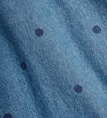 Mini Rodini Shorts - Denim Dots - Blue