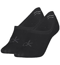 Calvin Klein Footies - 2-Pack - Black