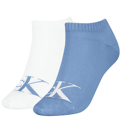 Calvin Klein Ankle Socks - 2-Pack - Sky Blue
