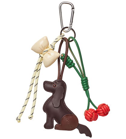 DAY ET Keychain - Dog - Coffee Bean