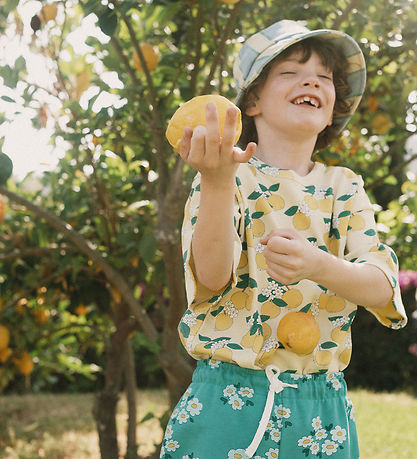 Tiny Cottons T-shirt - Rib - Oranges - Mellow Yellow