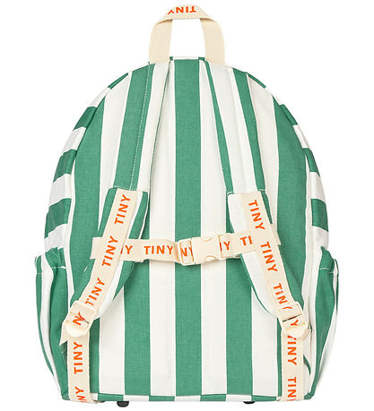 Tiny Cottons Backpack - Emerald Stripes