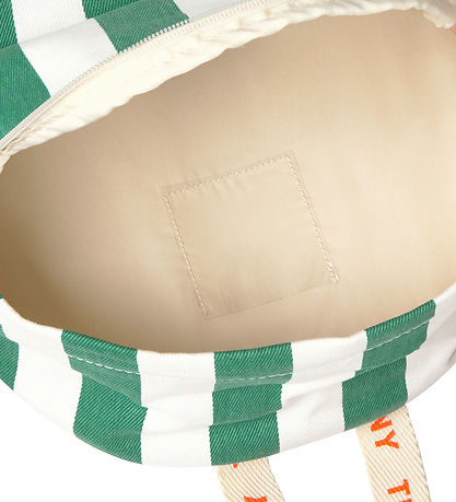 Tiny Cottons Backpack - Emerald Stripes