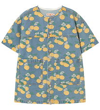 Tiny Cottons Klänning - Oranges - Light Tvätta Denim