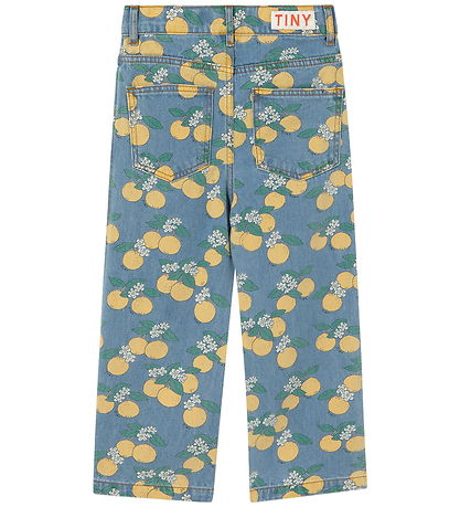 Tiny Cottons Jeans - Oranges - Light Wash Denim