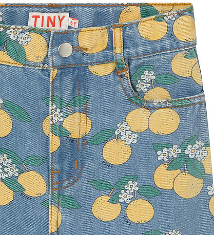 Tiny Cottons Jeans - Oranges - Light Wash Denim
