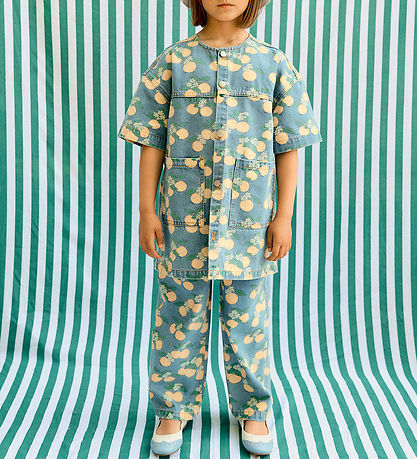 Tiny Cottons Jeans - Oranges - Light Wash Denim