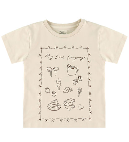 VACVAC T-Shirt - AMÈLIE - Blush Beige