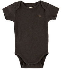 VACVAC Romper s/s - Carlet - Dark Brown Melange