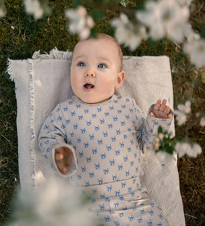 Hanevild Bodysuit l/s - Bow - Summer Sand