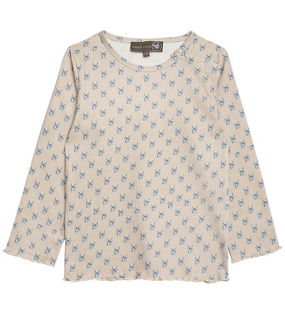 Hanevild Blouse - Bow - Summer Sand