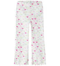 Name It Trousers - NmfVemia - Cloud Dancer/Random Heart