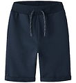 Name It Shorts en Molleton - NmmVasse - Marine Blazer