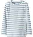 Name It Bluse - Rib - NmmDekab - Blue Nebel/Cloud Tänzerin
