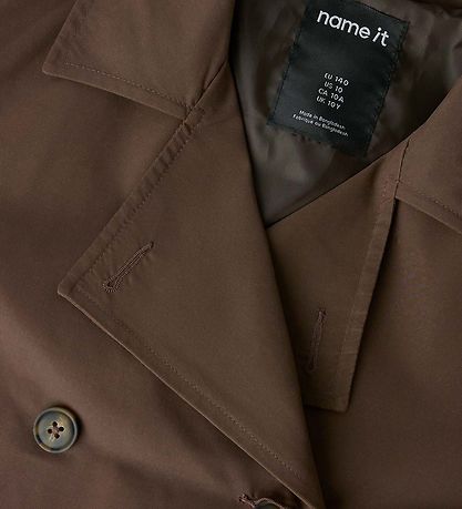 Name It Jacket - NkfMadelin - Card - Chocolate Brown