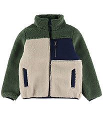 Name It Fleece Jacket - Teddy - NkmMonico - Peyote