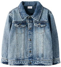 Name It Denim Jacket - NmmNick - Medium+ Blue Denim