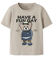 Name It T-skjorte - NmmDilka - Chateau Gray