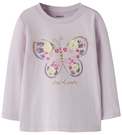 Name It Bluse - NmfDeppa - Lavender Nebel