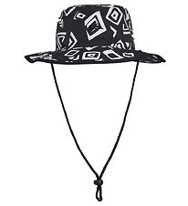 Quiksilver Bucket Hat - Black Tribal Tag
