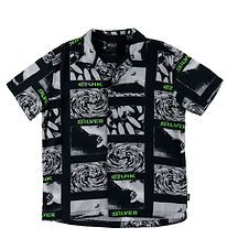 Quiksilver Skjorta - Viskos - Merkurius Tubhalsduk Black