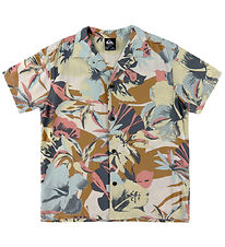 Quiksilver Shirt - Viscose - Safe Paradise - Garden Glad not