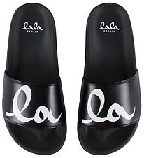 Lala Berlin Flip Flops - BilBao - Black/White