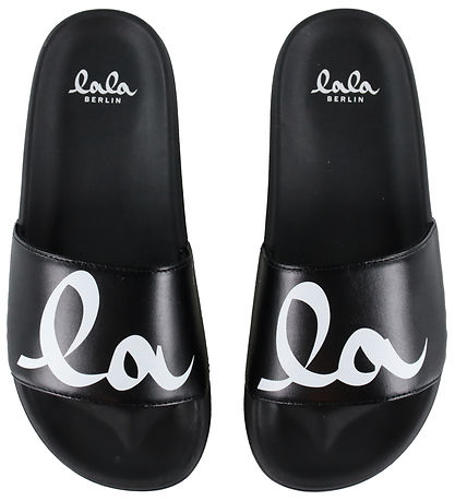 Lala Berlin Flip Flops - BilBao - Black/White